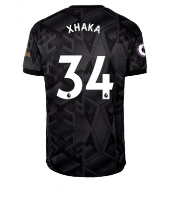 Arsenal Granit Xhaka #34 Bortedrakt 2022-23 Kortermet